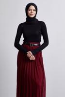 Hijab clothing BLACK LONG SLEEVE BODYSUIT T 4774