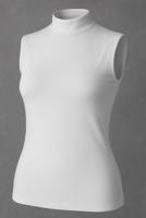 Vêtements hijab BLANC BODY SANS MANCHES EN COTON T 9384