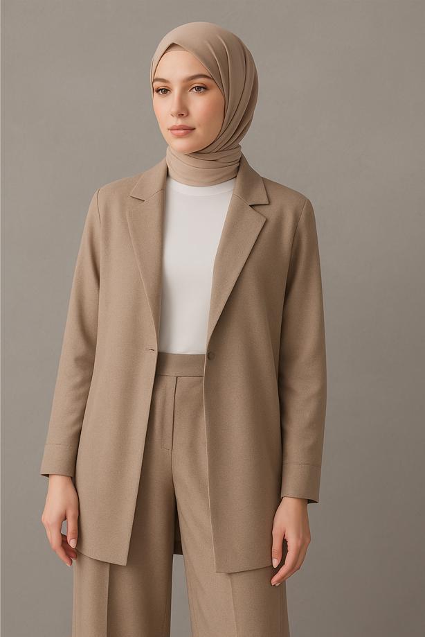 Vêtements hijab BLANC BODY SANS MANCHES EN COTON T 9384 - TRENDTESETTÜR