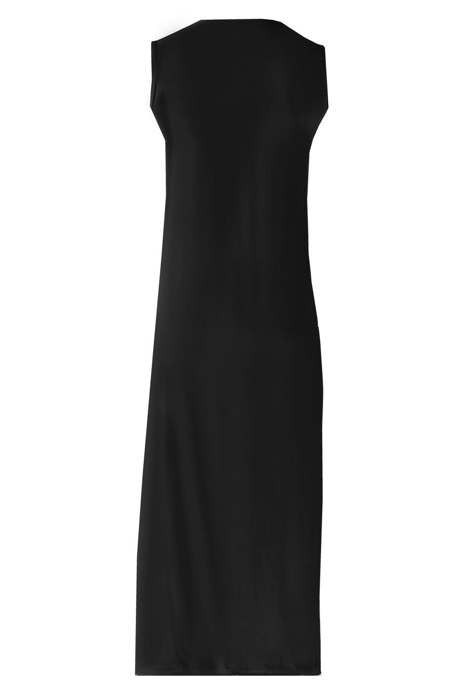 Vêtements hijab NOIR ROBE SANS MANCHES LIGNE T 5774