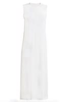 Vêtements hijab BLANC ROBE SANS MANCHES LIGNE T 5774