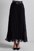 Vêtements hijab NOIR JUPE PLISSÉE CEINTURÉE T 2026