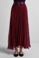 Vêtements hijab ROUGE BORDEAUX JUPE PLISSÉE CEINTURÉE T 2026