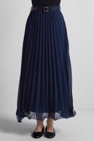 Vêtements hijab BLEU MARINE JUPE PLISSÉE CEINTURÉE T 2026