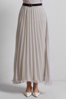 Vêtements hijab BEIGE JUPE PLISSÉE CEINTURÉE T 2026