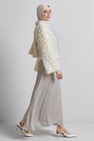 Vêtements hijab BEIGE JUPE PLISSÉE CEINTURÉE T 2026