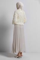 Vêtements hijab BEIGE JUPE PLISSÉE CEINTURÉE T 2026