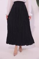 Vêtements hijab NOIR JUPE LONGUE T 2184