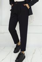 Tesettür giyim SİYAH KEMERLİ KETEN PANTOLON T 0666