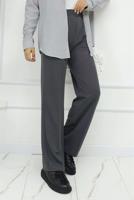 Hijab clothing GREY COTTON PALAZZO TROUSERS T 4403