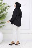 Tesettür giyim BEYAZ DAR PAÇA PANTOLON T 5403