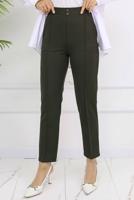 Hijab clothing KHAKI SKINNY LEG PANTS T 5403