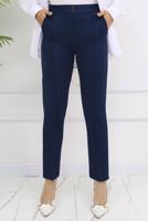 Hijab clothing NAVY BLUE SKINNY LEG PANTS T 5403