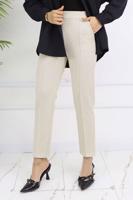 Tesettür giyim BEJ DAR PAÇA PANTOLON T 5403