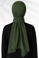 Hijab clothing KHAKI CHIFFON SHAWL T 0010