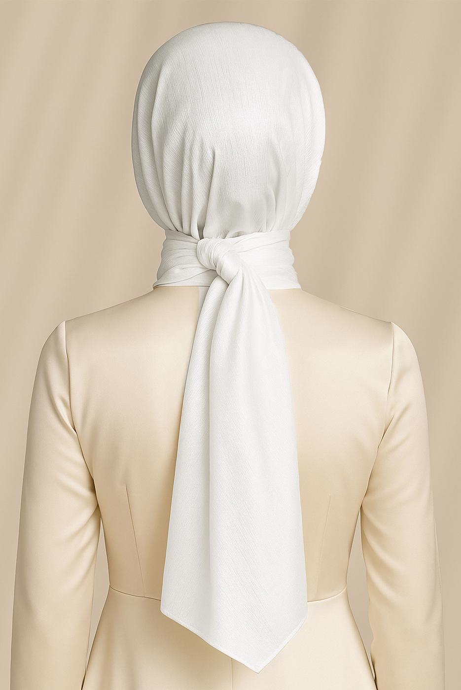 Vêtements hijab BLANC CHÂLE T 5000