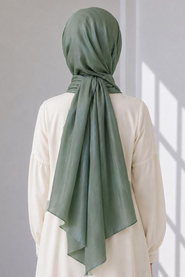 Vêtements hijab KAKI CHÂLE T 5000 - TRENDTESETTÜR