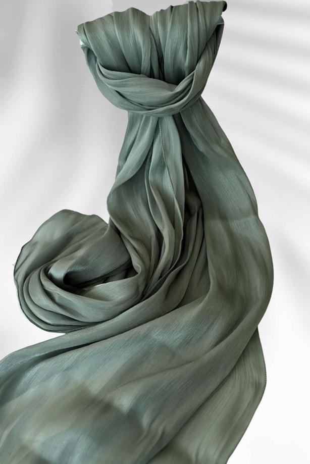 Vêtements hijab KAKI CHÂLE T 5000 - TRENDTESETTÜR
