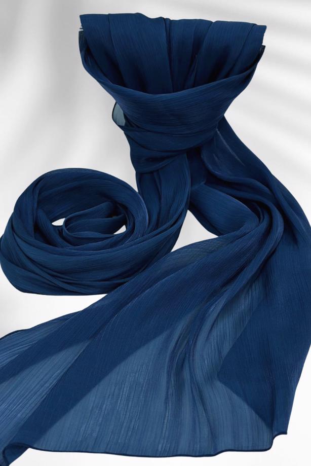 Vêtements hijab BLEU MARINE CHÂLE T 5000 - TRENDTESETTÜR