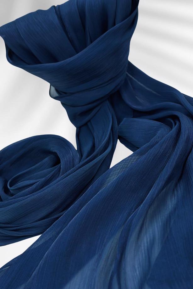 Vêtements hijab BLEU MARINE CHÂLE T 5000 - TRENDTESETTÜR