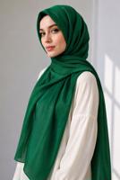 Vêtements hijab VERT CHÂLE T 5000
