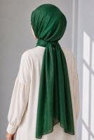 Vêtements hijab VERT CHÂLE T 5000