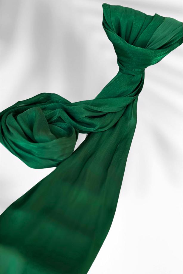 Vêtements hijab VERT CHÂLE T 5000 - TRENDTESETTÜR