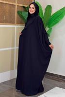 Vêtements hijab NOIR COMBINAISON ABAYA AVEC ROBE T 31007