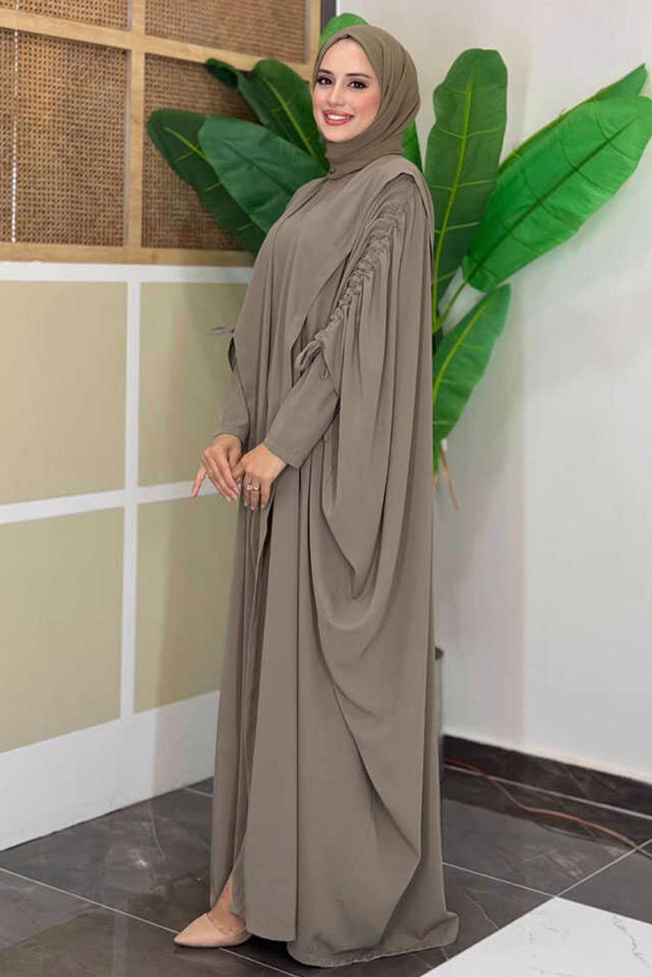 Vêtements hijab VISON COMBINAISON ABAYA AVEC ROBE T 31007