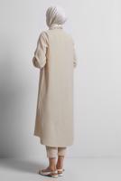 Hijab clothing BEIGE LONG TUNIC T 0716