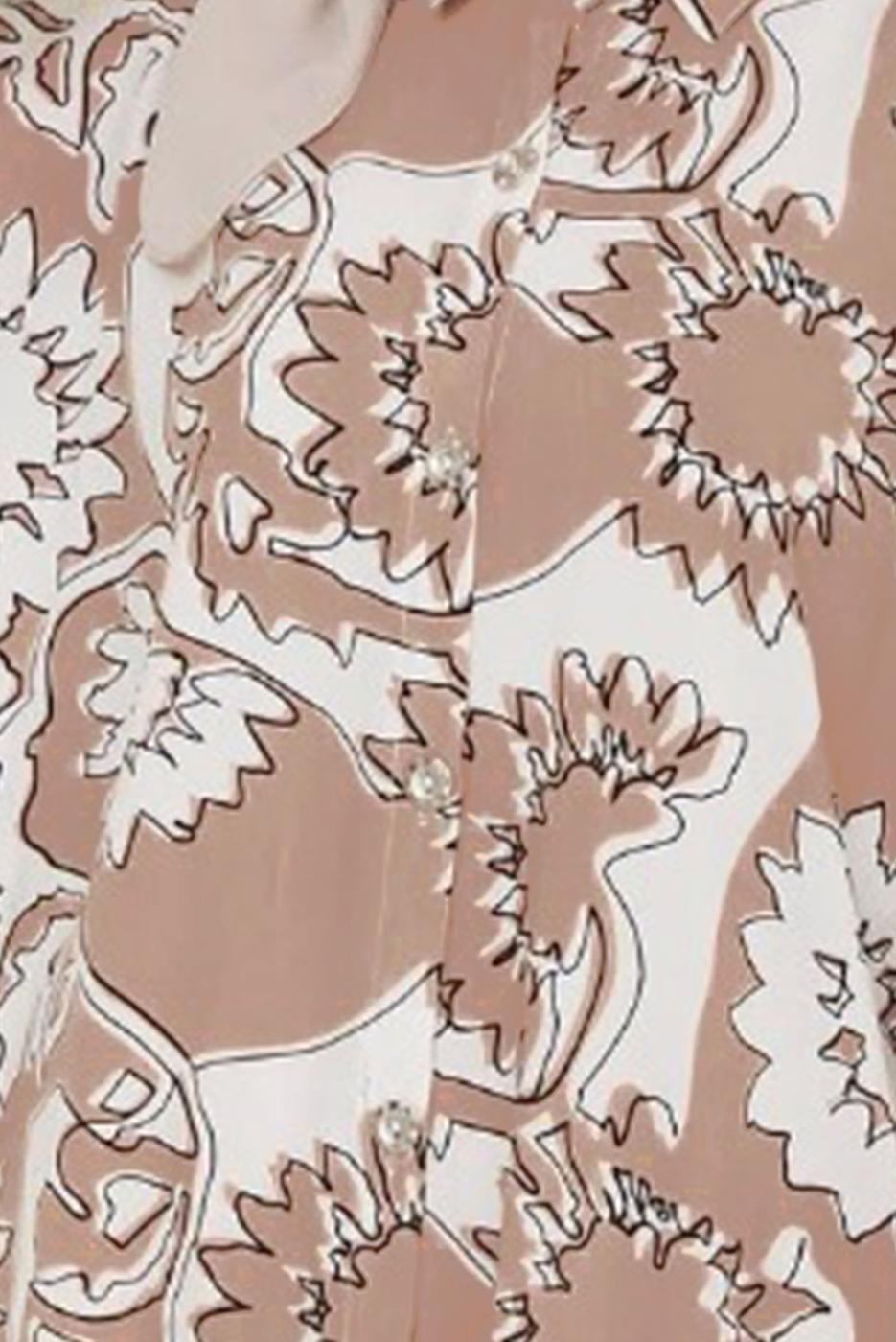 Vêtements hijab VISON TUNIQUE EN COTON À MOTIFS T 1980