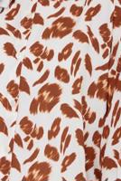 Vêtements hijab BRUN TUNIQUE À MOTIFS EN COTON T 1986