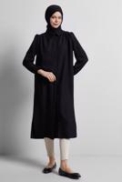 Tesettür giyim SİYAH UZUN TUNİK T 4716