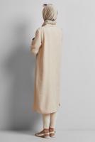 Vêtements hijab BEIGE TUNIQUE LONGUE T 4716