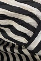 Tesettür giyim SİYAH KEMERLİ ÇİZGİLİ GÖMLEK TUNİK T 5474