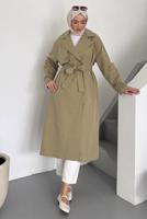 Vêtements hijab KAKI TRENCH-COAT CEINTURÉ T 78852