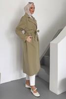 Vêtements hijab KAKI TRENCH-COAT CEINTURÉ T 78852