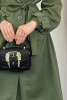 Vêtements hijab KAKI TRENCH CEINTURÉ T 8126