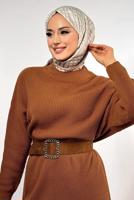 Vêtements hijab TABA ROBE EN MAILLE T 00381