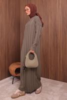 Vêtements hijab VISON ROBE EN MAILLE T 0507