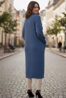 Tesettür giyim LACİVERT TRİKO HIRKA T 6417