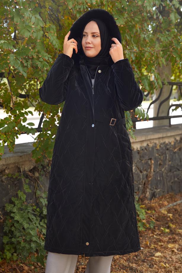 Hijab clothing  PUFFER COAT T 0407 - TRENDTESETTÜR