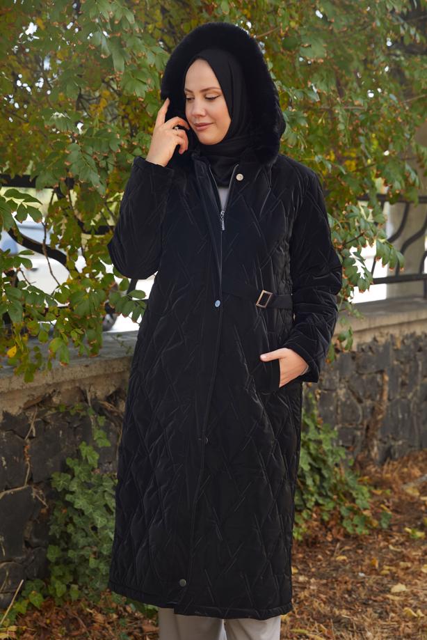 Hijab clothing  PUFFER COAT T 0407 - TRENDTESETTÜR