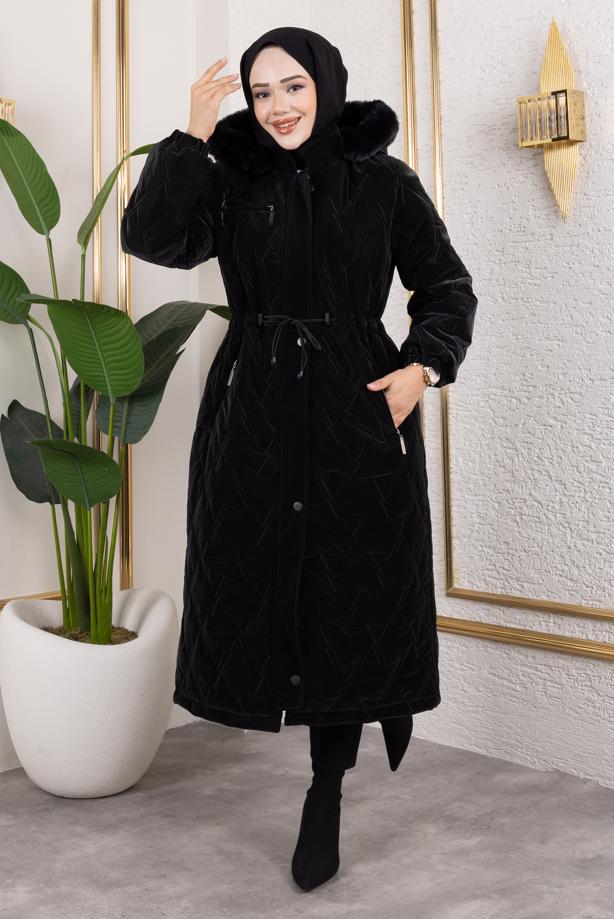 Hijab clothing  PUFFER COAT T 4007 - TRENDTESETTÜR