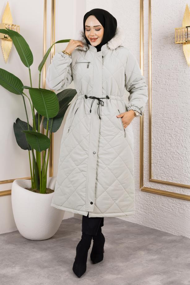 Hijab clothing  PUFFER COAT T 4007 - TRENDTESETTÜR
