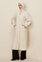Hijab clothing ECRU CACHET COAT T 4526