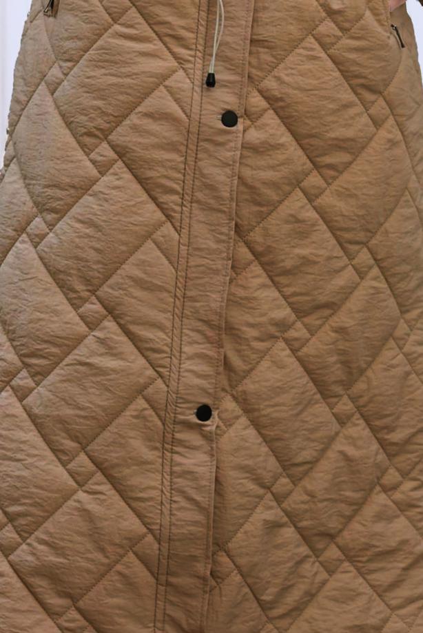 Hijab clothing  PUFFER COAT T 82007 - TRENDTESETTÜR