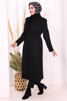 Hijab clothing BLACK T 96007 BYM KABAN