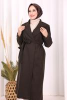 Hijab clothing BROWN T 96007 BYM KABAN