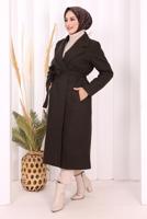 Hijab clothing BROWN T 96007 BYM KABAN